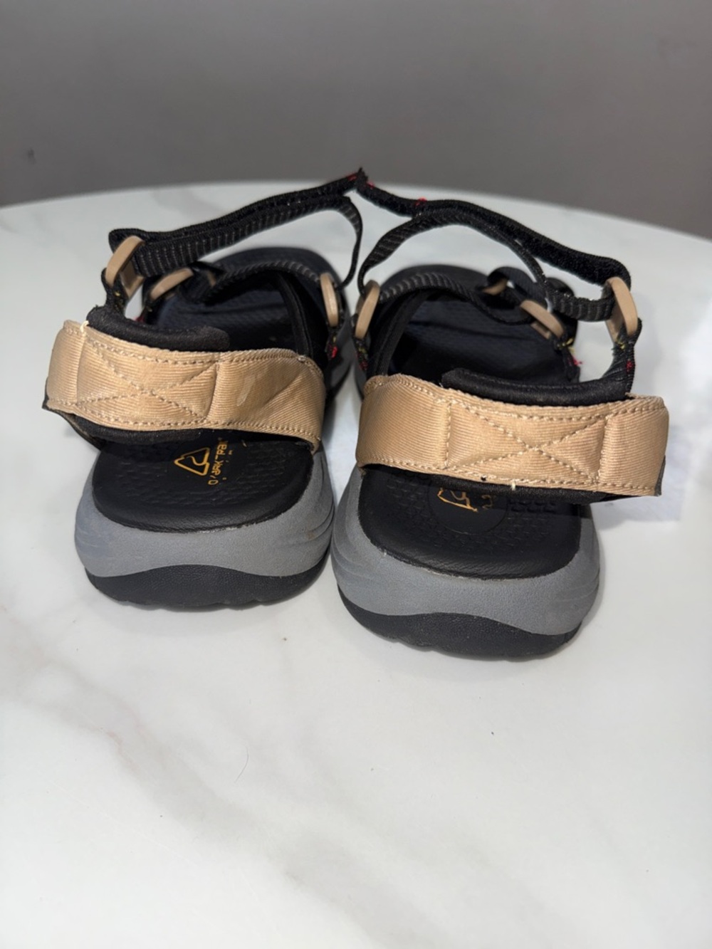 Ozark trail Black and Tan Outdoor Sport Sandals - Picture 5 of 10